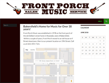 Tablet Screenshot of frontporchmusic.net